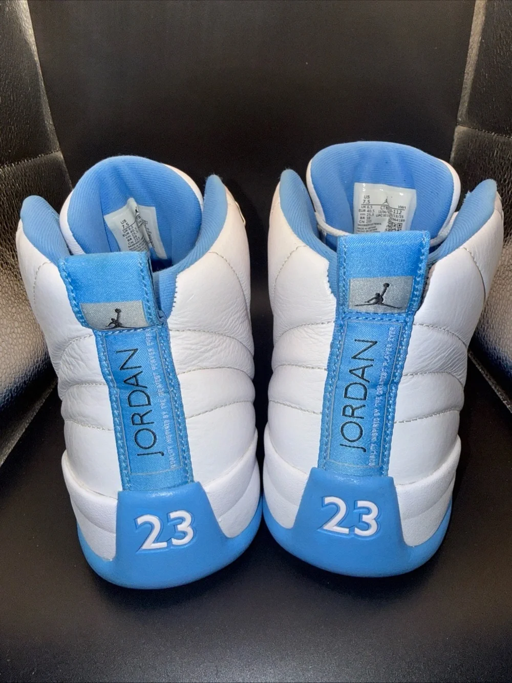 Size 7.5 - Air Jordan 12 Retro 2025 Melo, CT8014-112, Clean, No Box, Good Cond